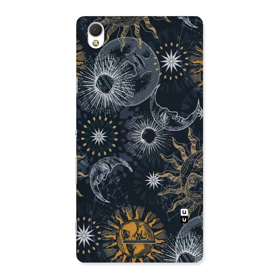 Moon And Sun Back Case for Sony Xperia T3