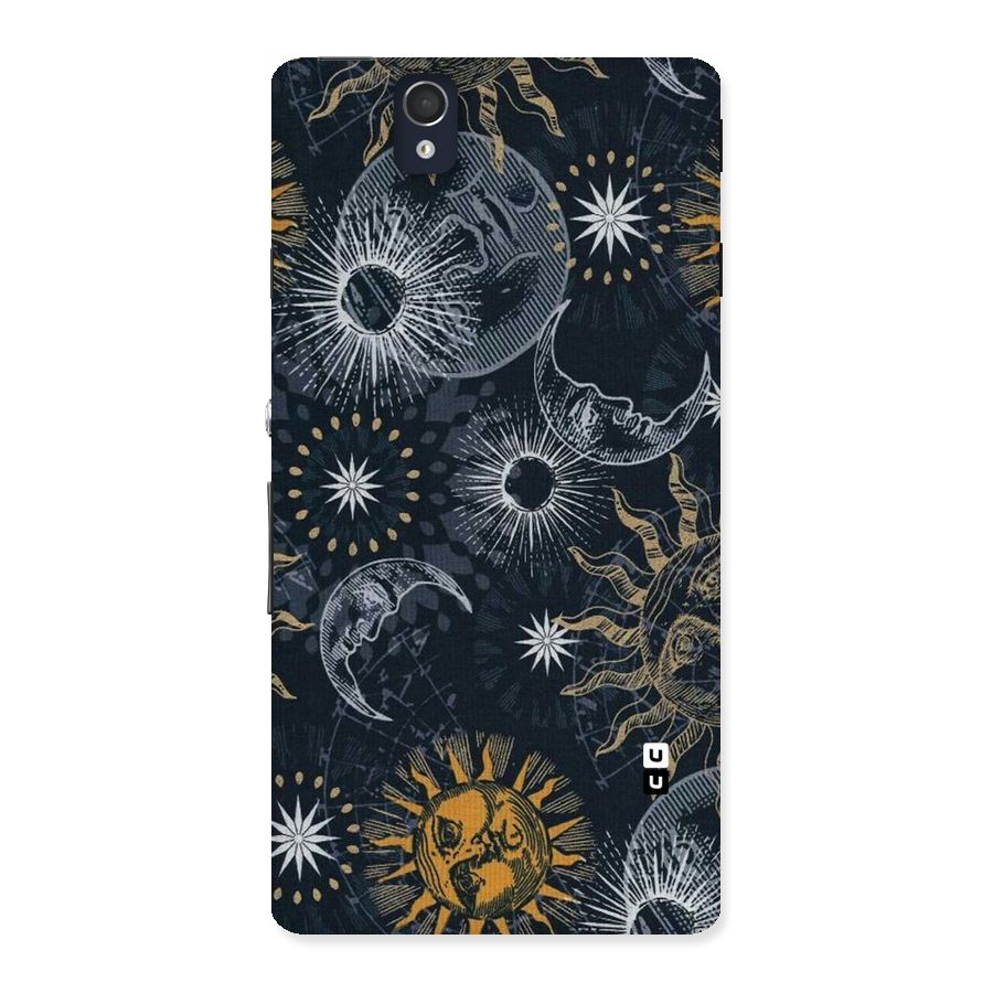 Moon And Sun Back Case for Sony Xperia Z