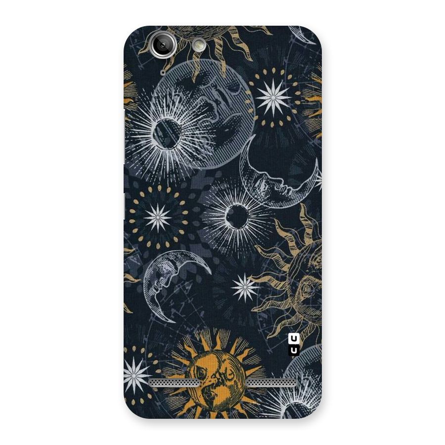 Moon And Sun Back Case for Vibe K5 Plus