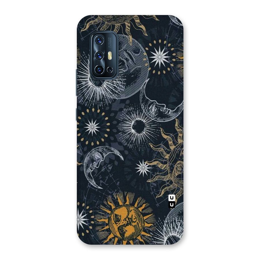 Moon And Sun Back Case for Vivo V17