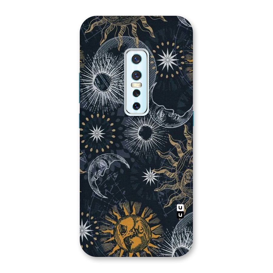 Moon And Sun Back Case for Vivo V17 Pro