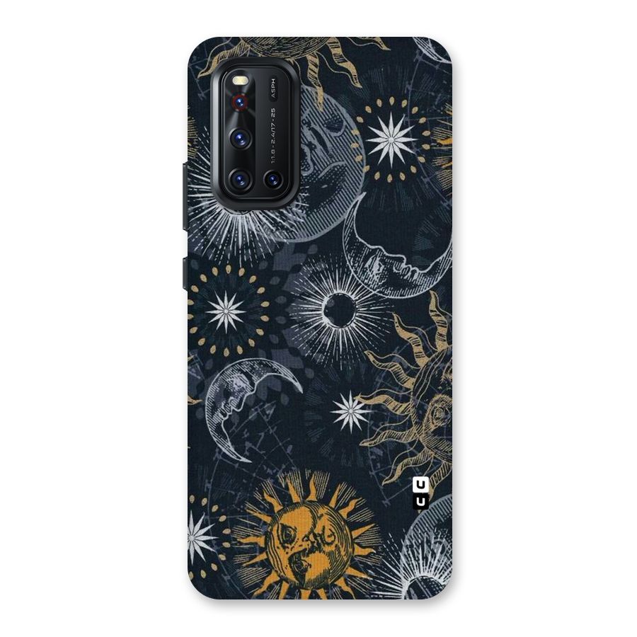 Moon And Sun Back Case for Vivo V19