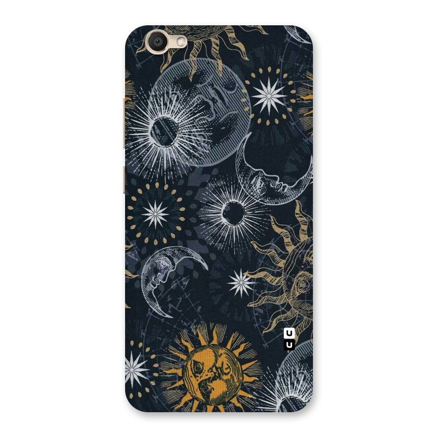 Moon And Sun Back Case for Vivo V5
