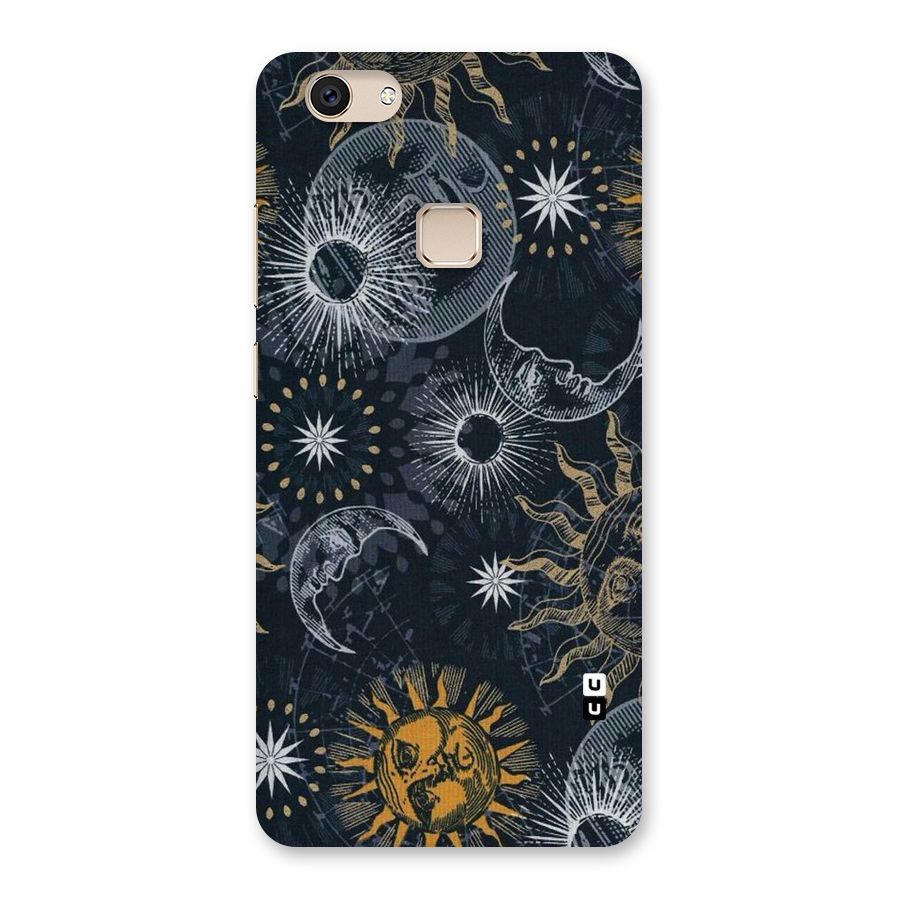 Moon And Sun Back Case for Vivo V7