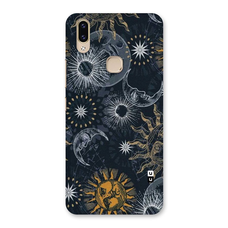 Moon And Sun Back Case for Vivo V9 Youth