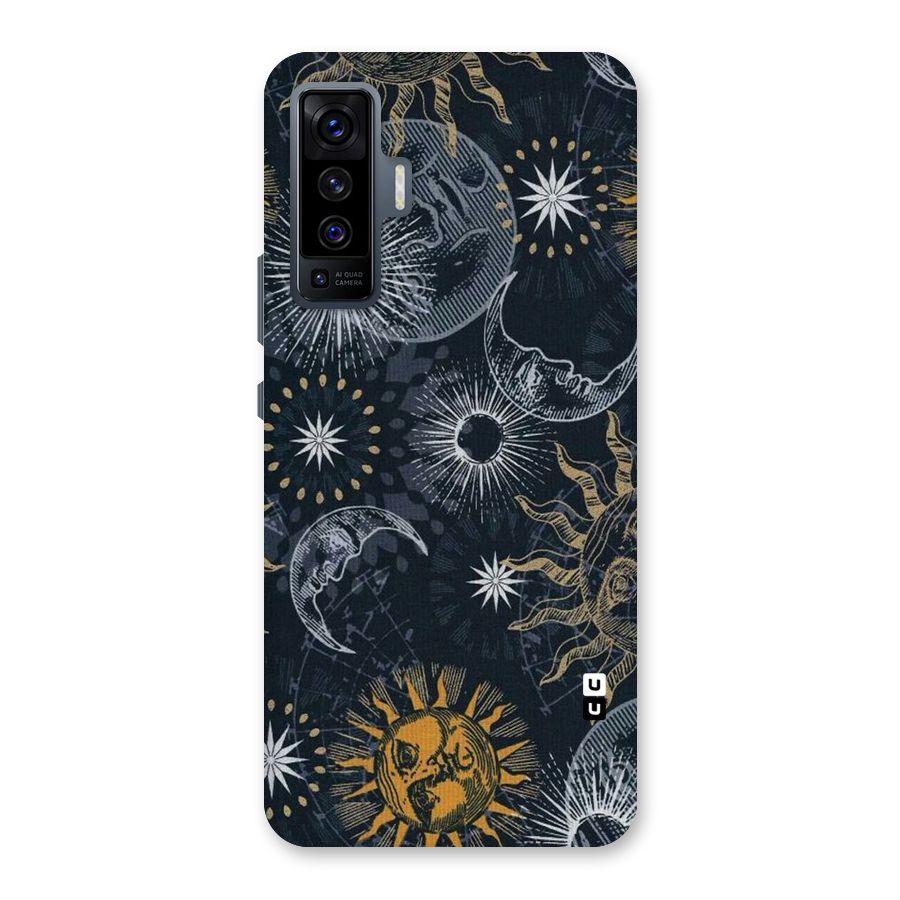 Moon And Sun Back Case for Vivo X50