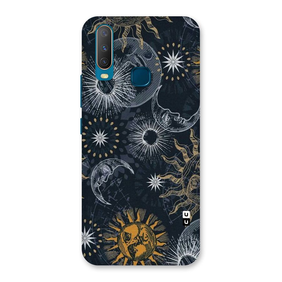 Moon And Sun Back Case for Vivo Y11