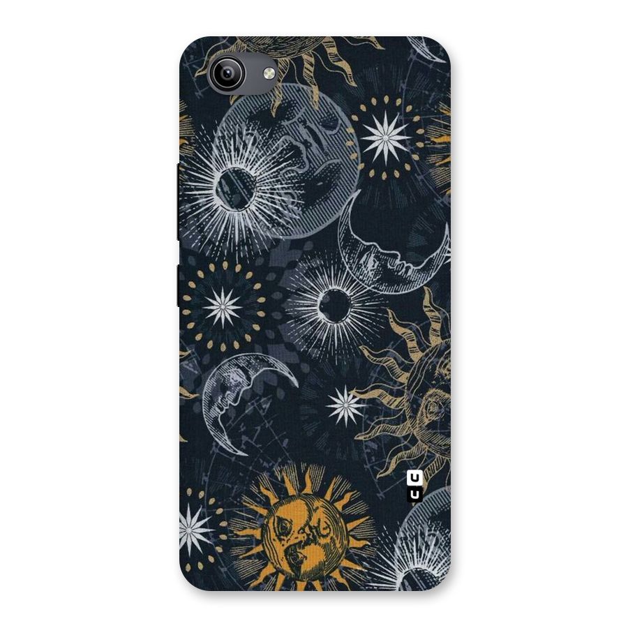 Moon And Sun Back Case for Vivo Y81i