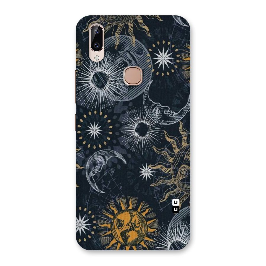 Moon And Sun Back Case for Vivo Y83 Pro