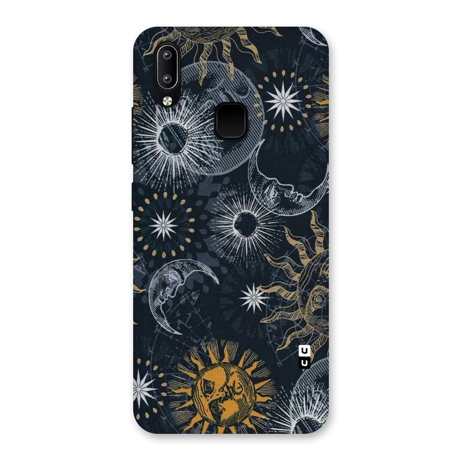 Moon And Sun Back Case for Vivo Y93