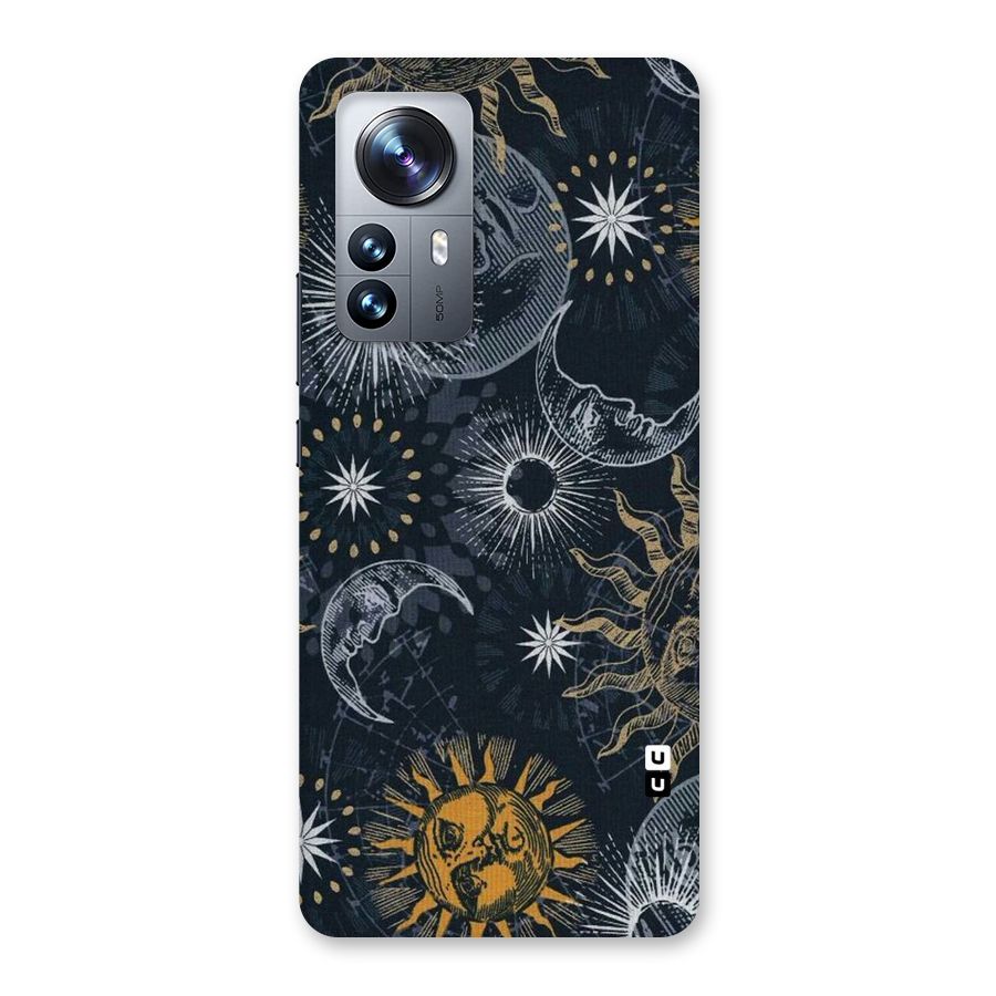 Moon And Sun Back Case for Xiaomi 12 Pro