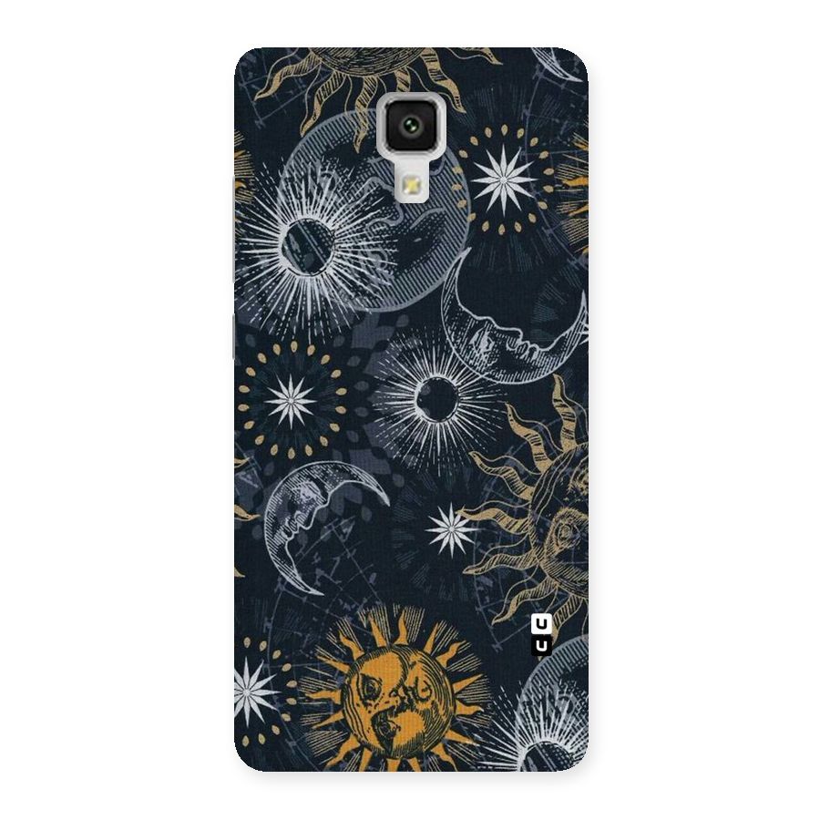 Moon And Sun Back Case for Xiaomi Mi 4