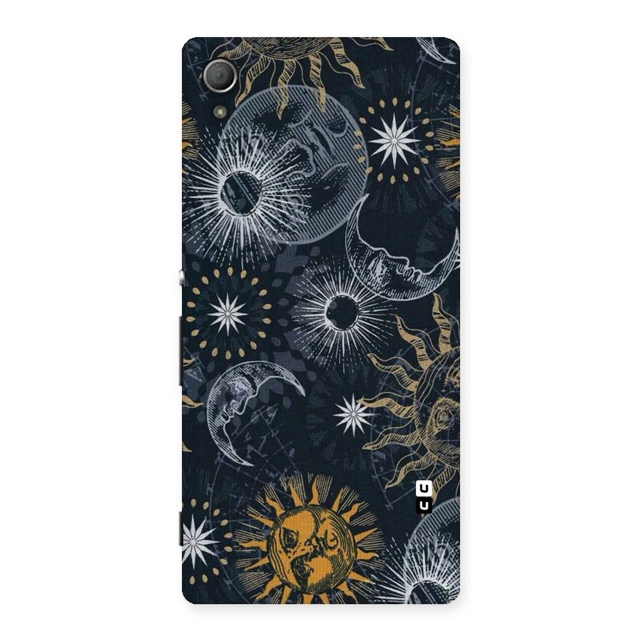 Moon And Sun Back Case for Xperia Z4