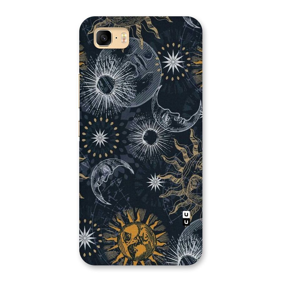 Moon And Sun Back Case for Zenfone 3s Max