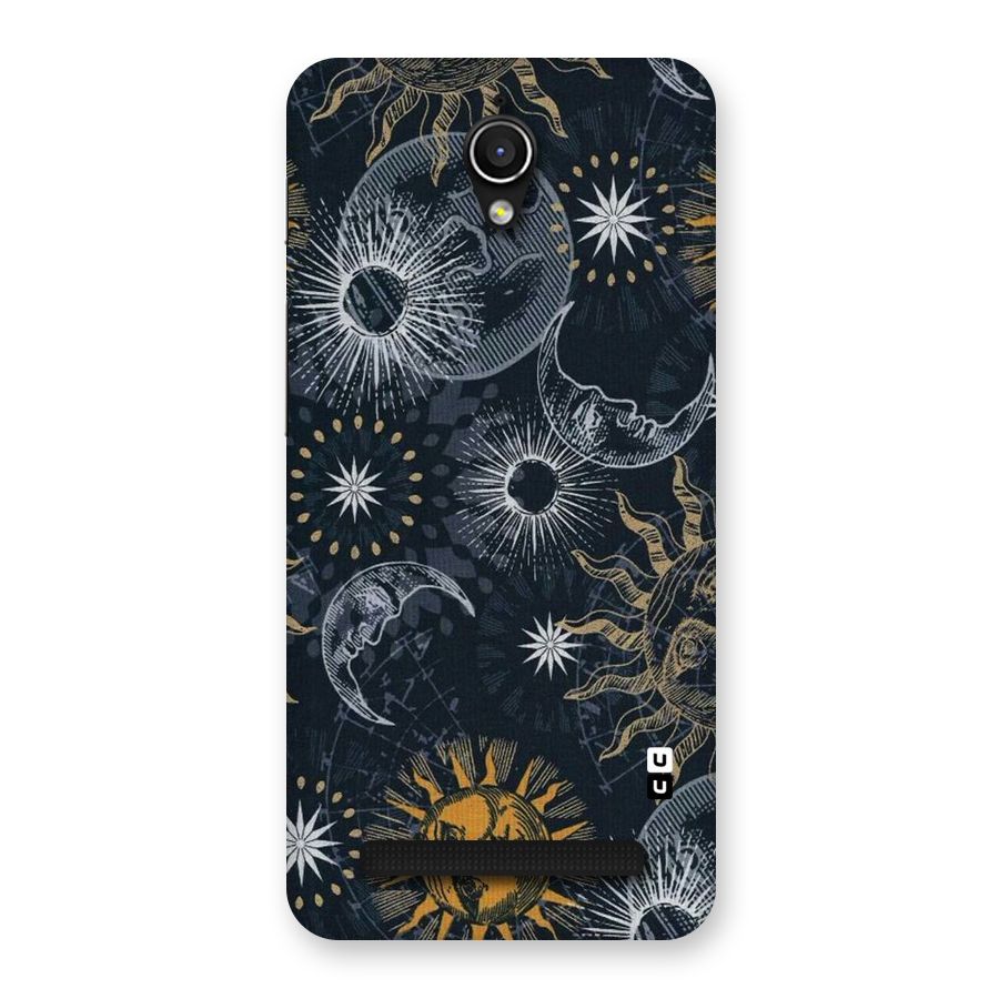 Moon And Sun Back Case for Zenfone Go