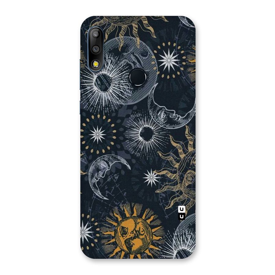 Moon And Sun Back Case for Zenfone Max Pro M2
