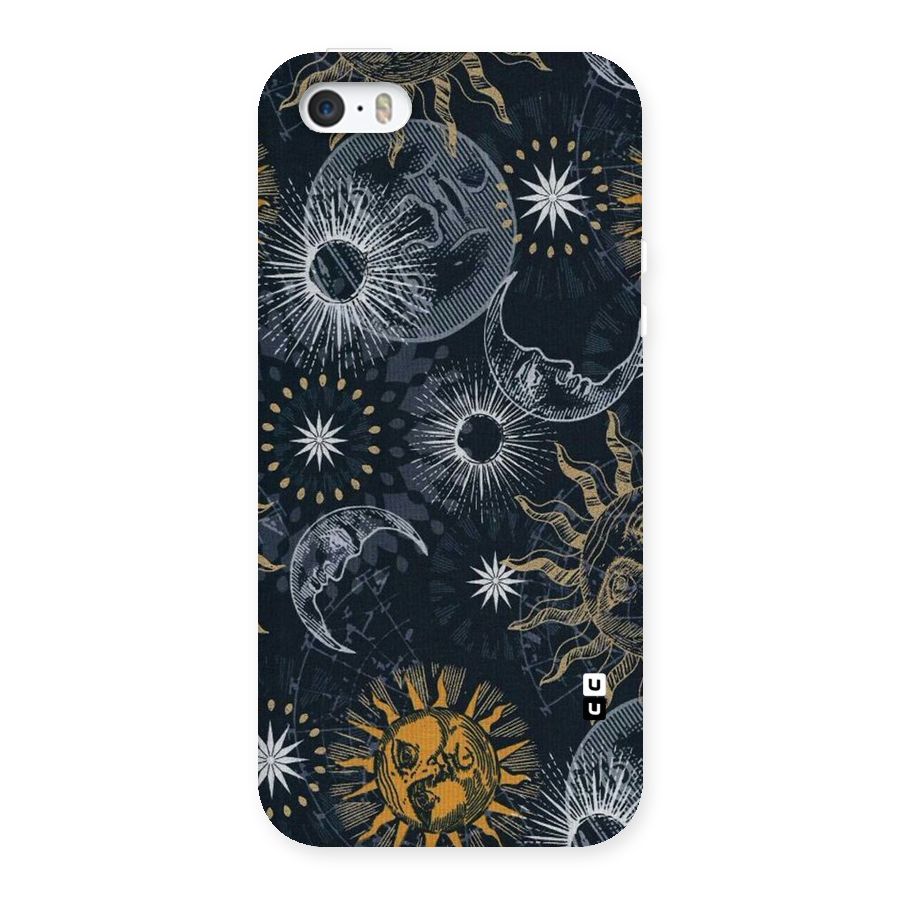 Moon And Sun Back Case for iPhone SE