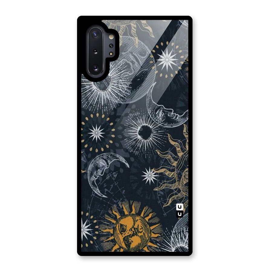 Moon And Sun Glass Back Case for Galaxy Note 10 Plus