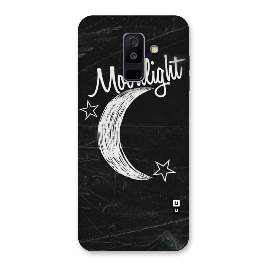 Moon Light Back Case for Galaxy A6 Plus