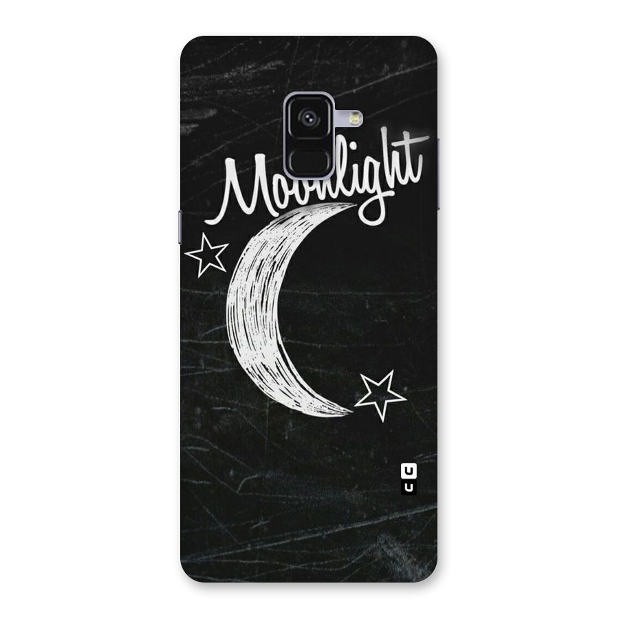 Moon Light Back Case for Galaxy A8 Plus