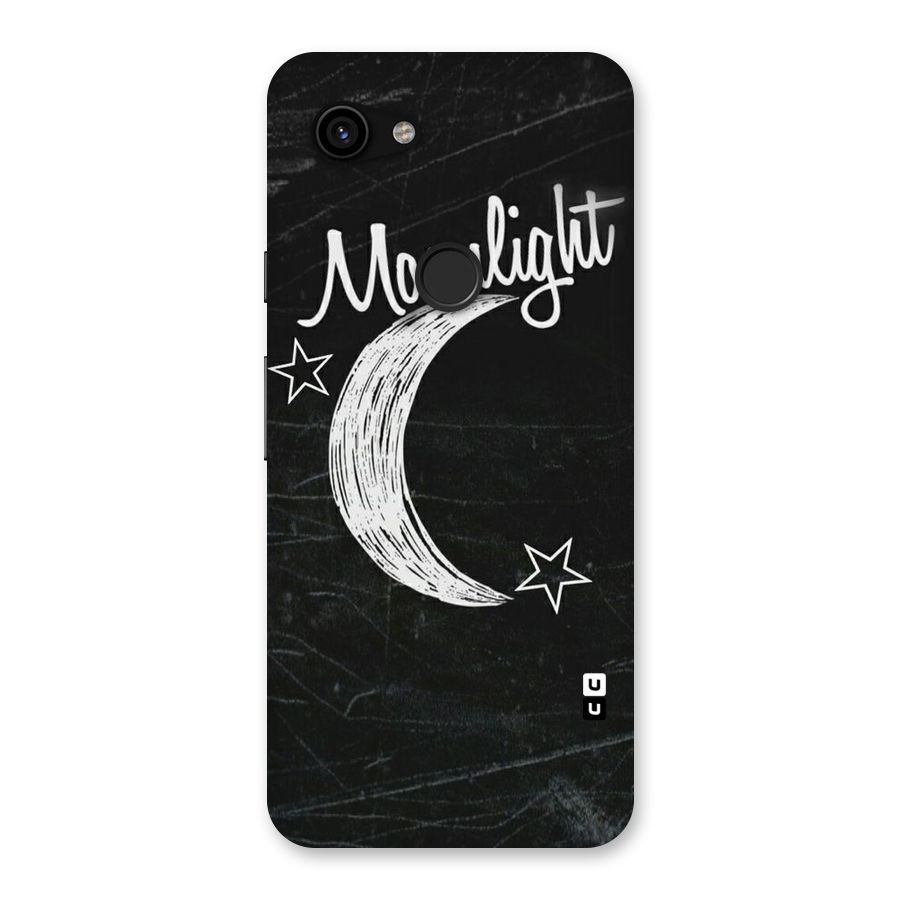 Moon Light Back Case for Google Pixel 3a