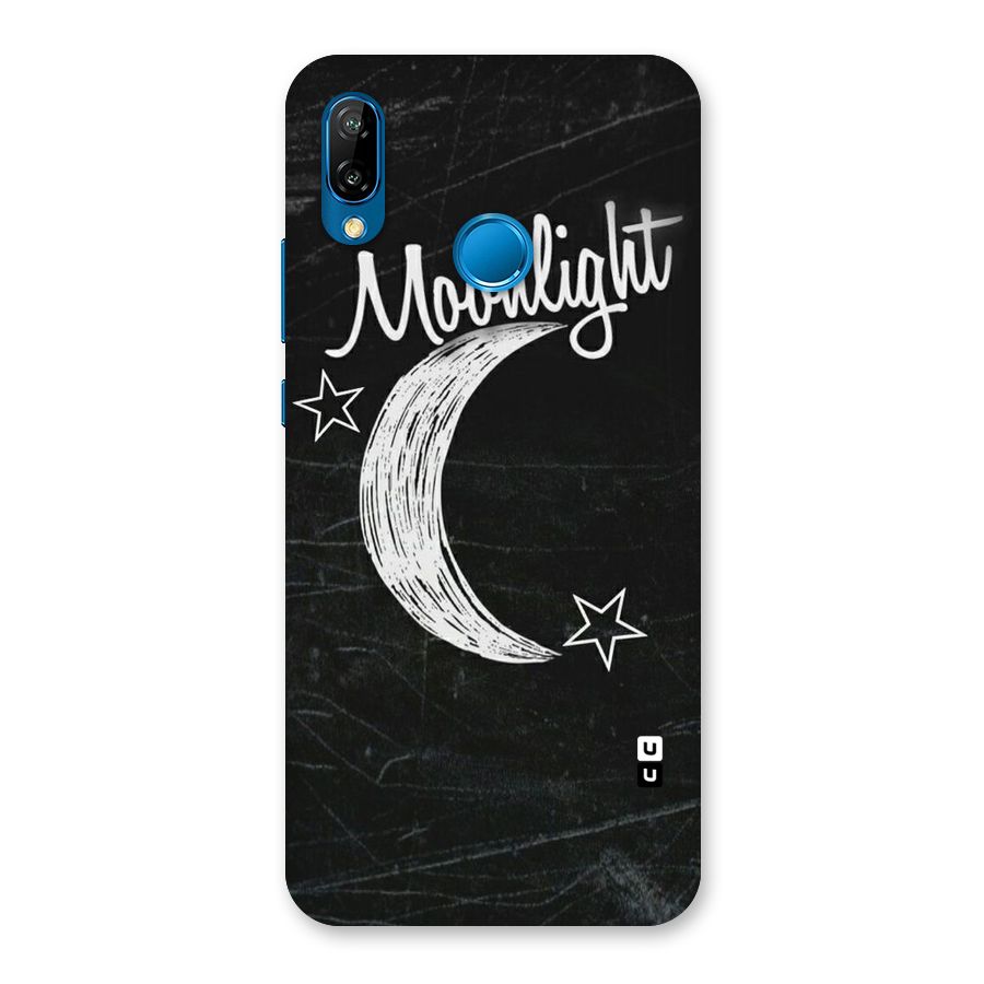 Moon Light Back Case for Huawei P20 Lite