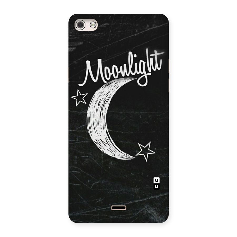 Moon Light Back Case for Micromax Canvas Silver 5