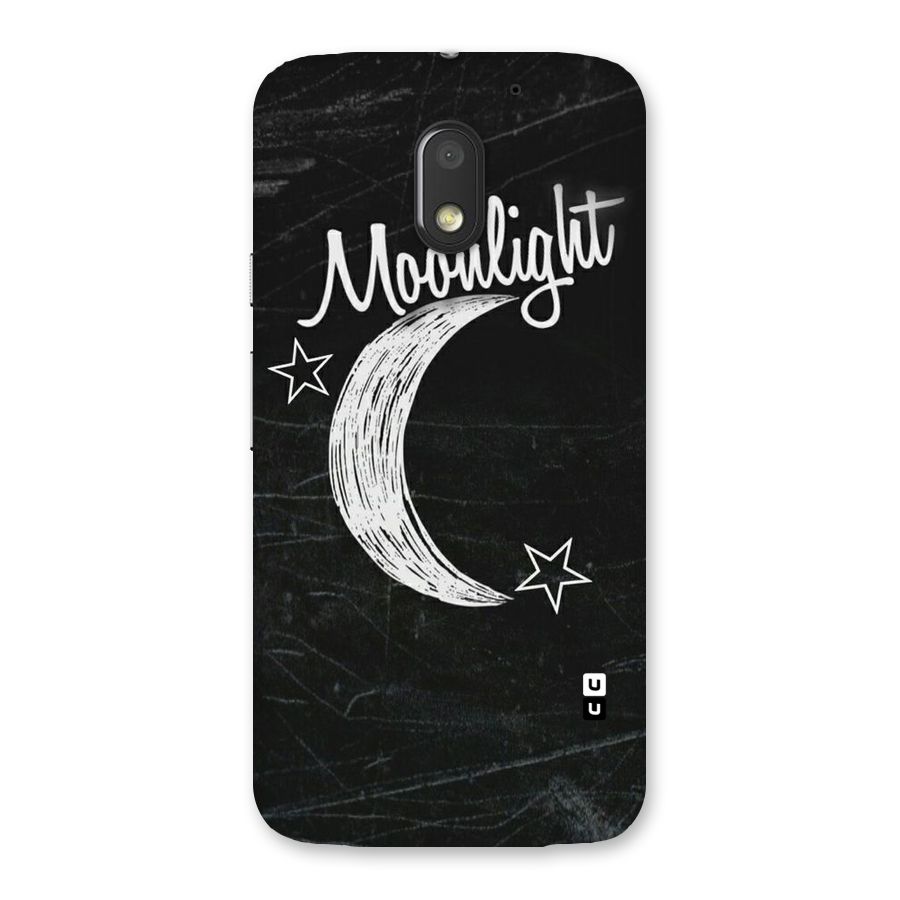 Moon Light Back Case for Moto E3 Power