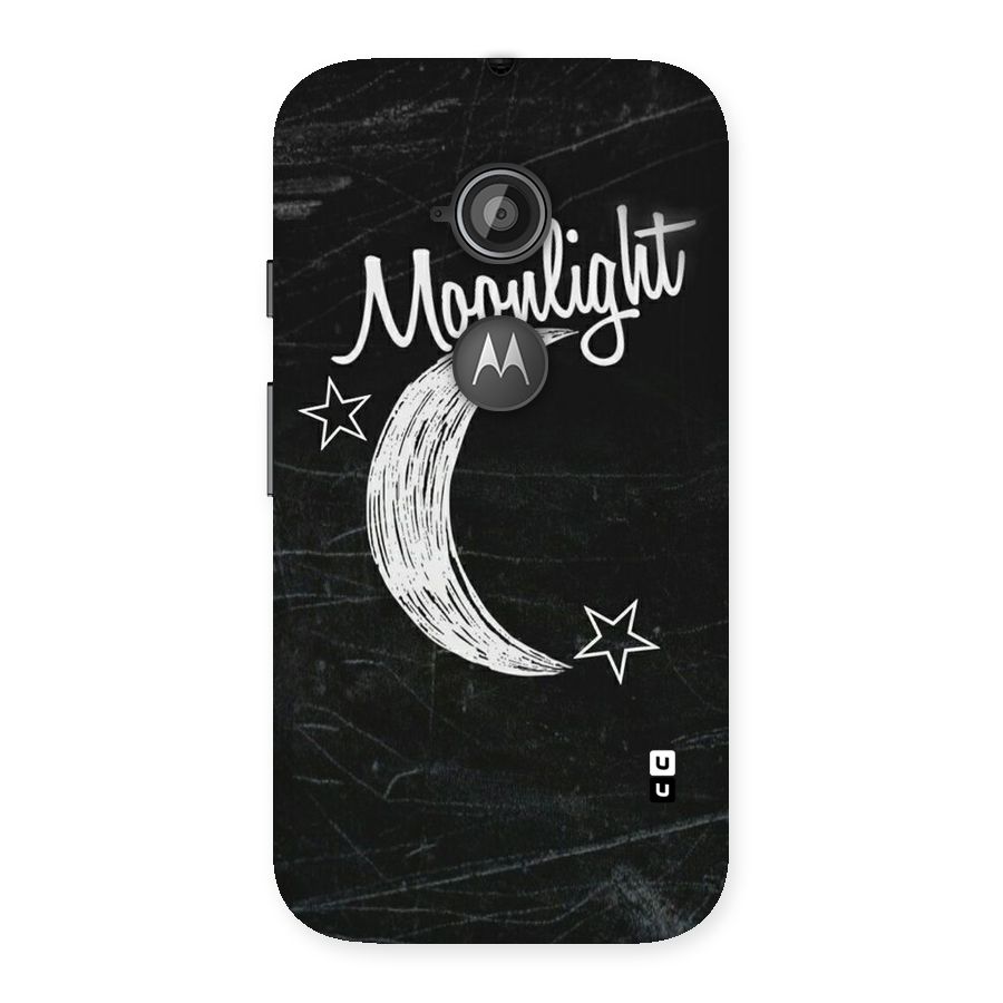 Moon Light Back Case for Moto E 2nd Gen