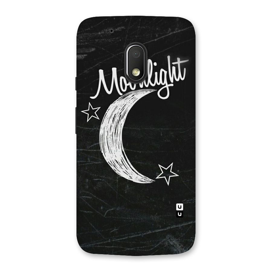 Moon Light Back Case for Moto G4 Play