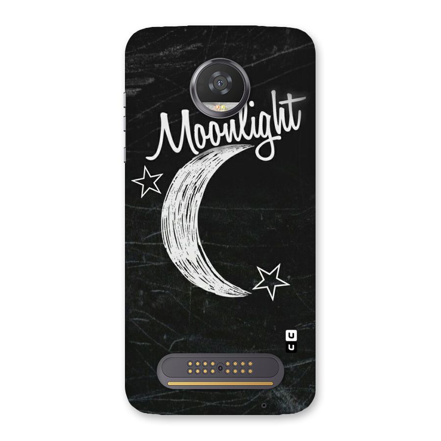 Moon Light Back Case for Moto Z2 Play