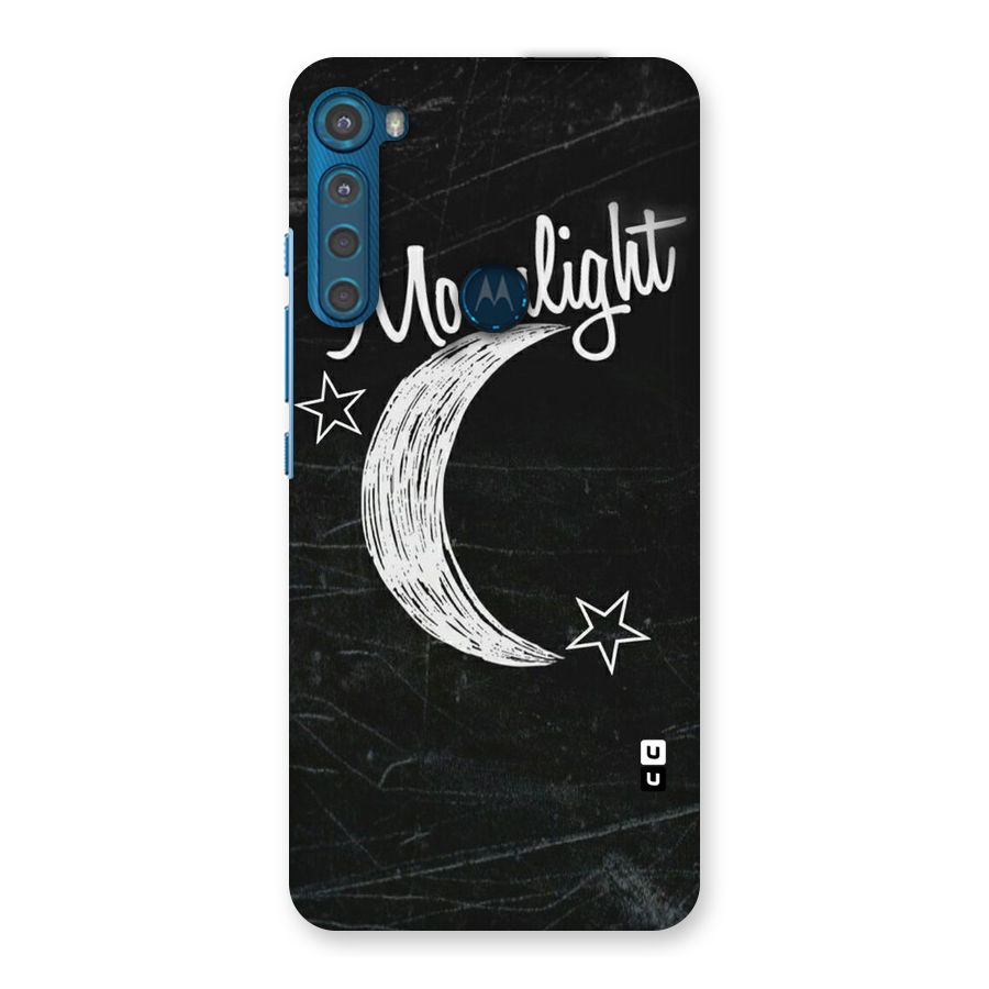 Moon Light Back Case for Motorola One Fusion Plus