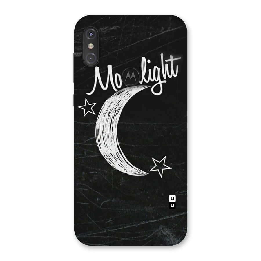 Moon Light Back Case for Motorola One Power