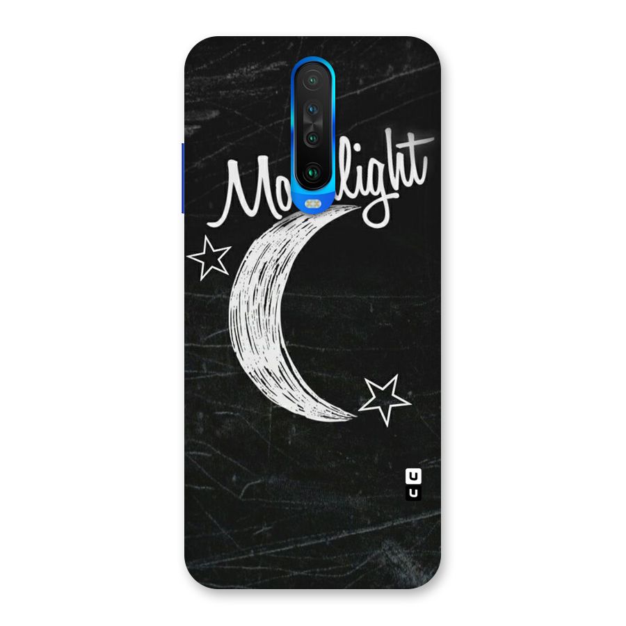 Moon Light Back Case for Poco X2