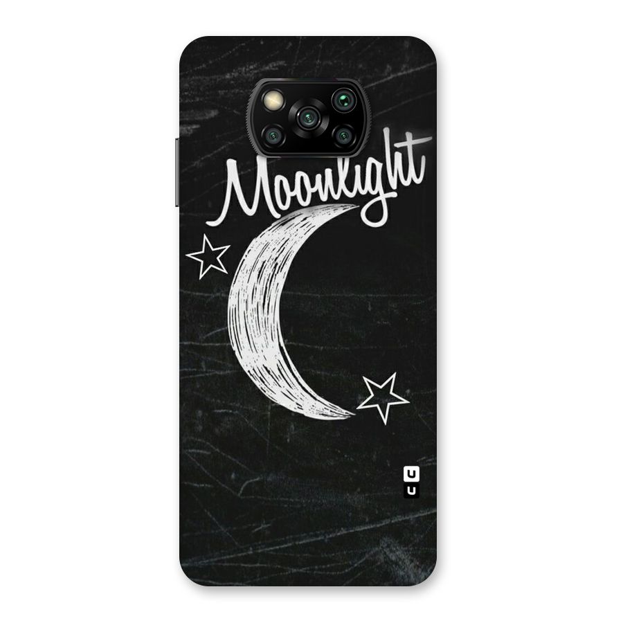 Moon Light Back Case for Poco X3