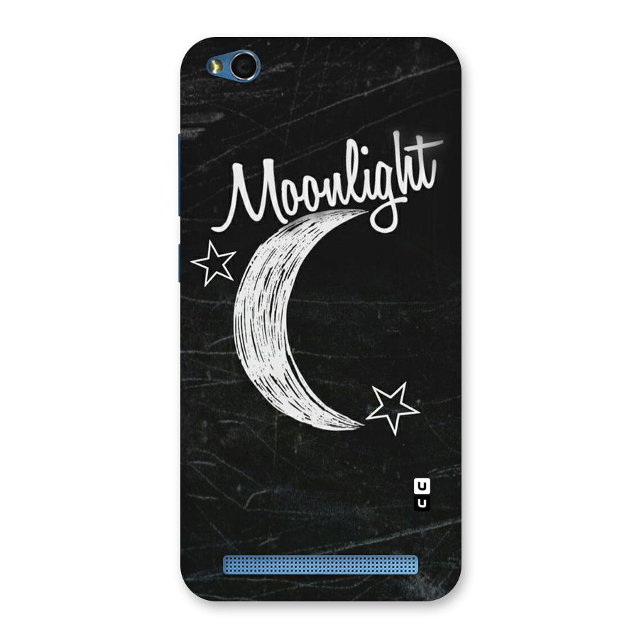 Moon Light Back Case for Redmi 5A