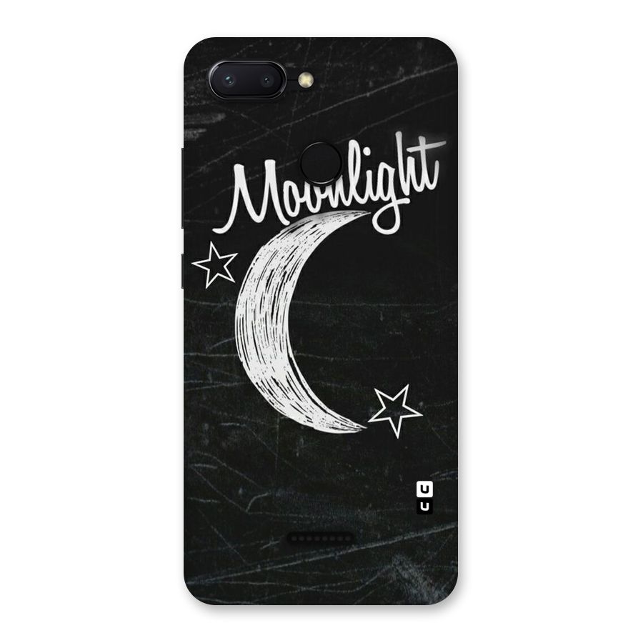 Moon Light Back Case for Redmi 6