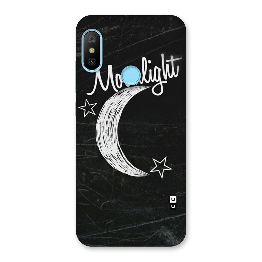 Moon Light Back Case for Redmi 6 Pro