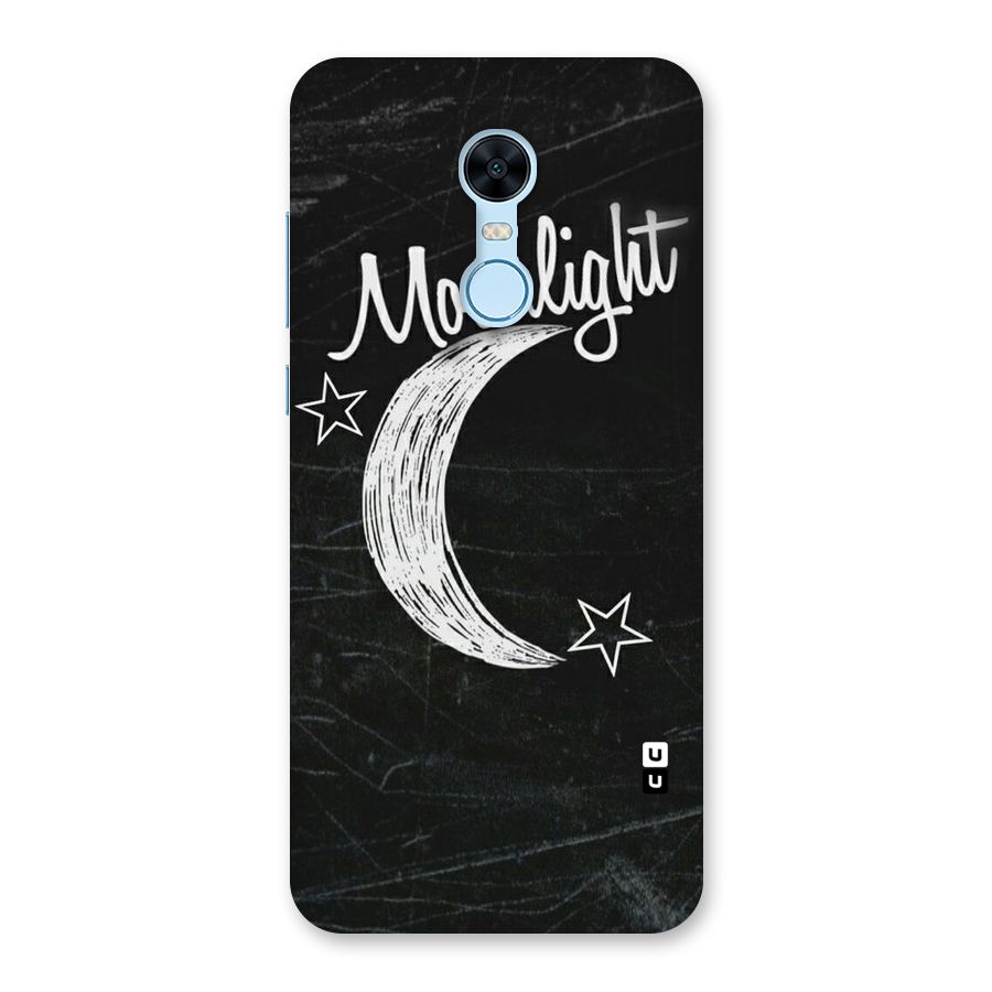 Moon Light Back Case for Redmi Note 5