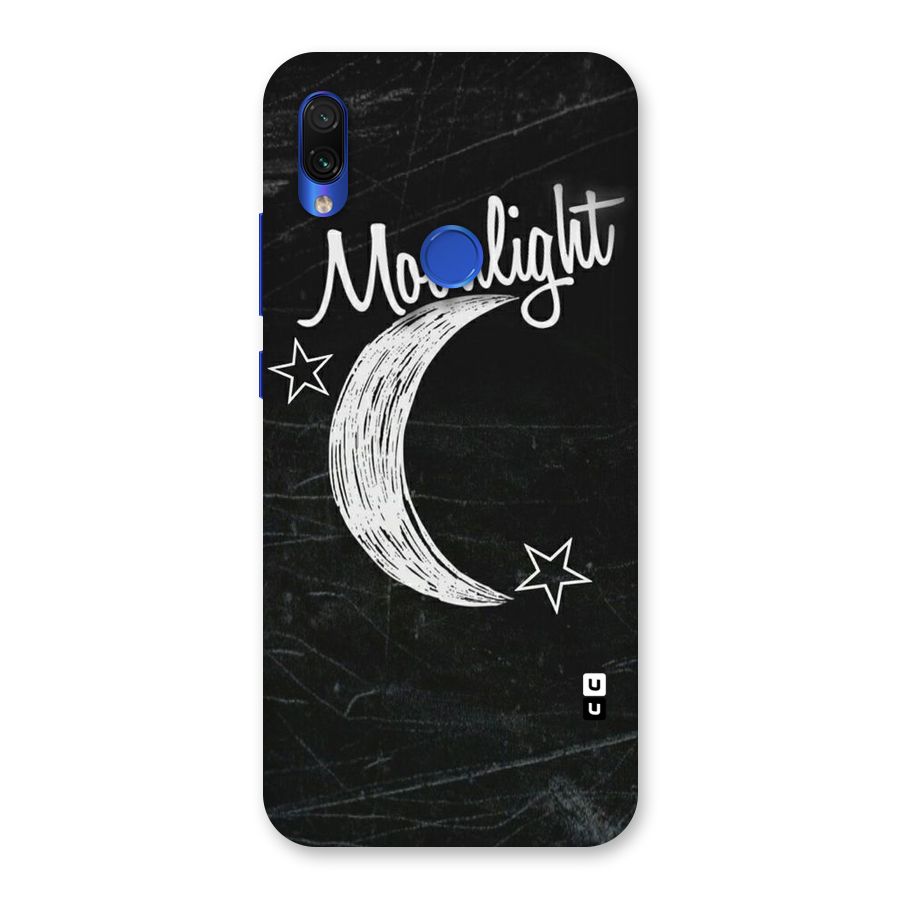 Moon Light Back Case for Redmi Note 7S