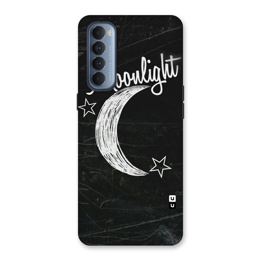 Moon Light Back Case for Reno4 Pro