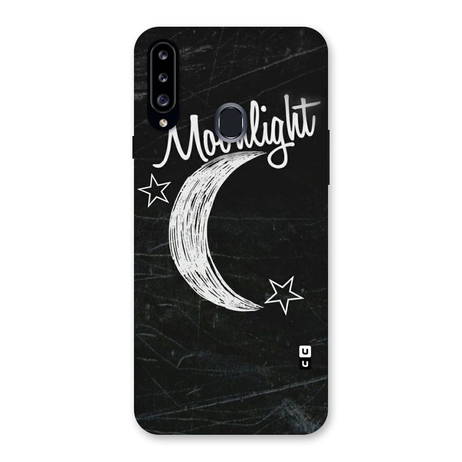 Moon Light Back Case for Samsung Galaxy A20s