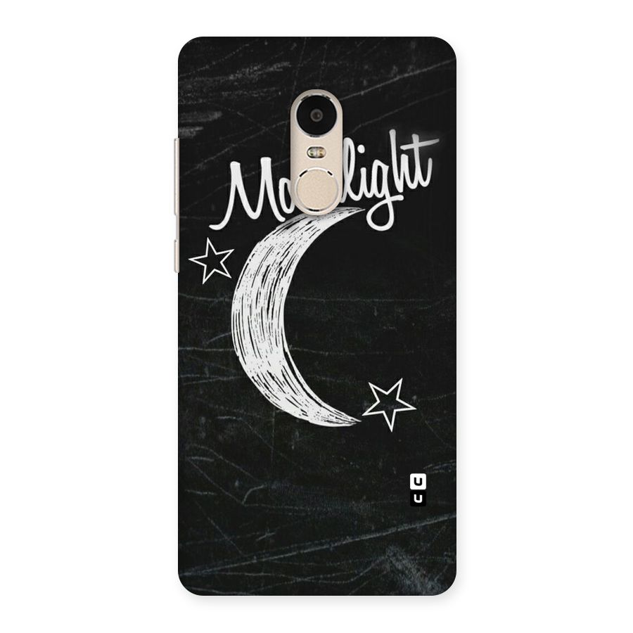 Moon Light Back Case for Xiaomi Redmi Note 4