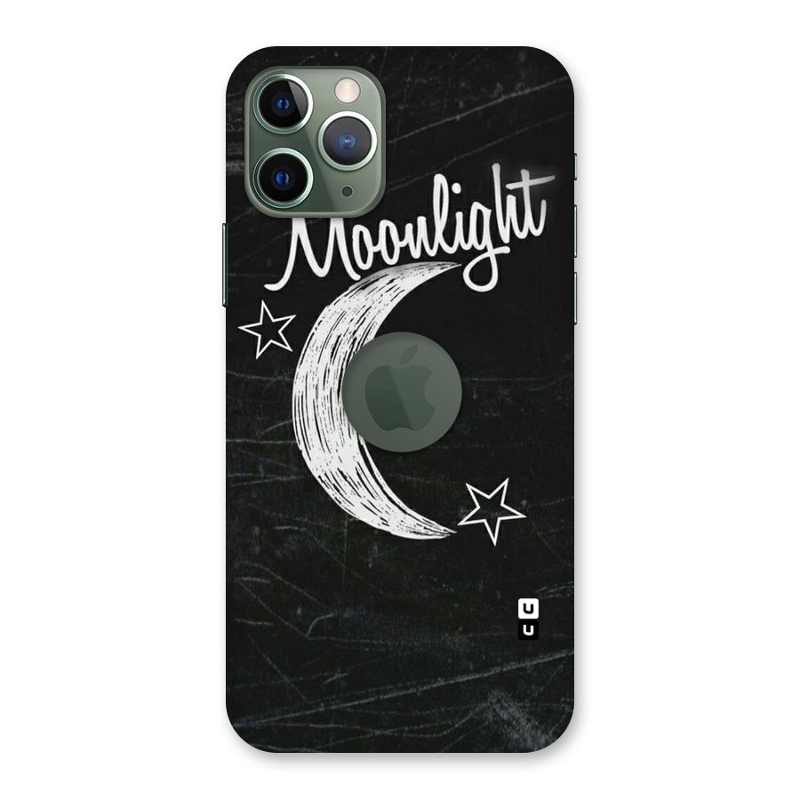 Moon Light Back Case for iPhone 11 Pro Logo  Cut