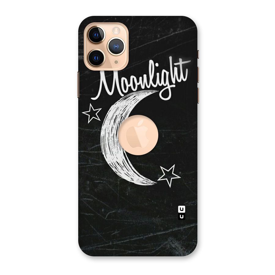 Moon Light Back Case for iPhone 11 Pro Max Logo Cut