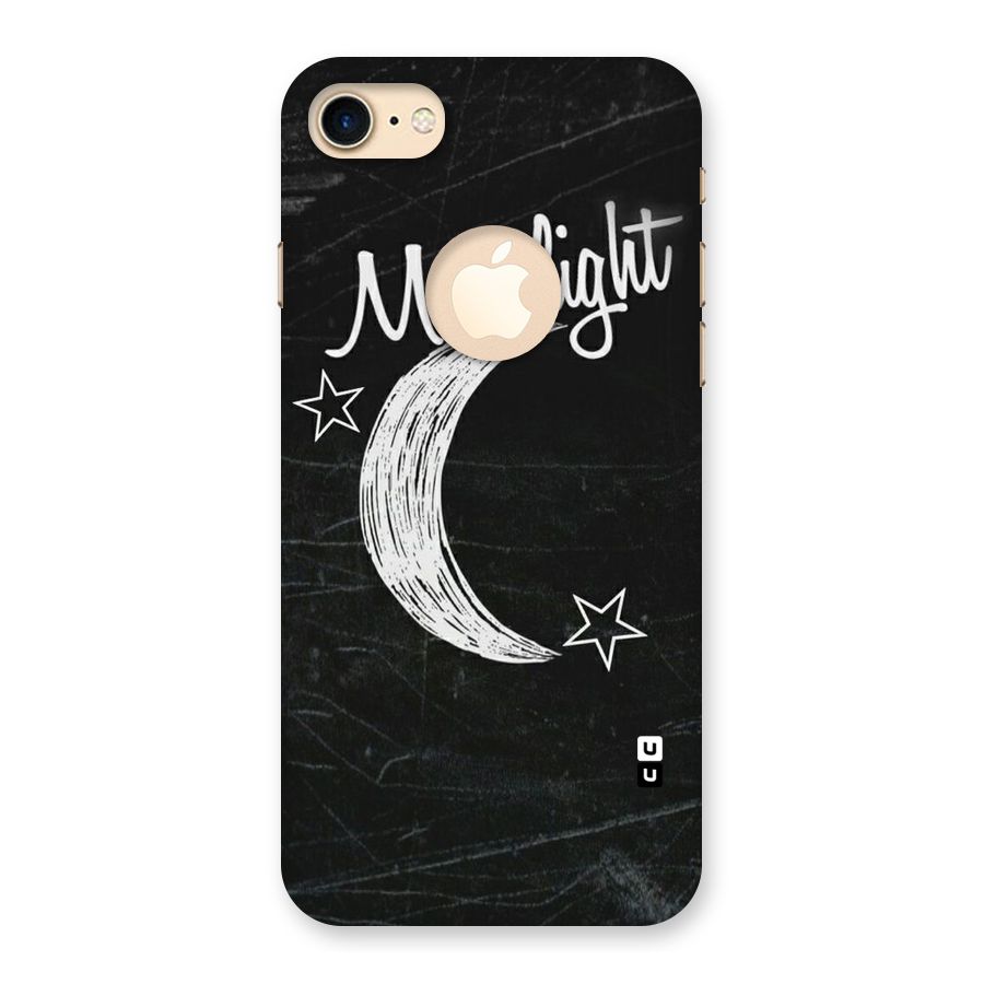 Moon Light Back Case for iPhone 7 Logo Cut