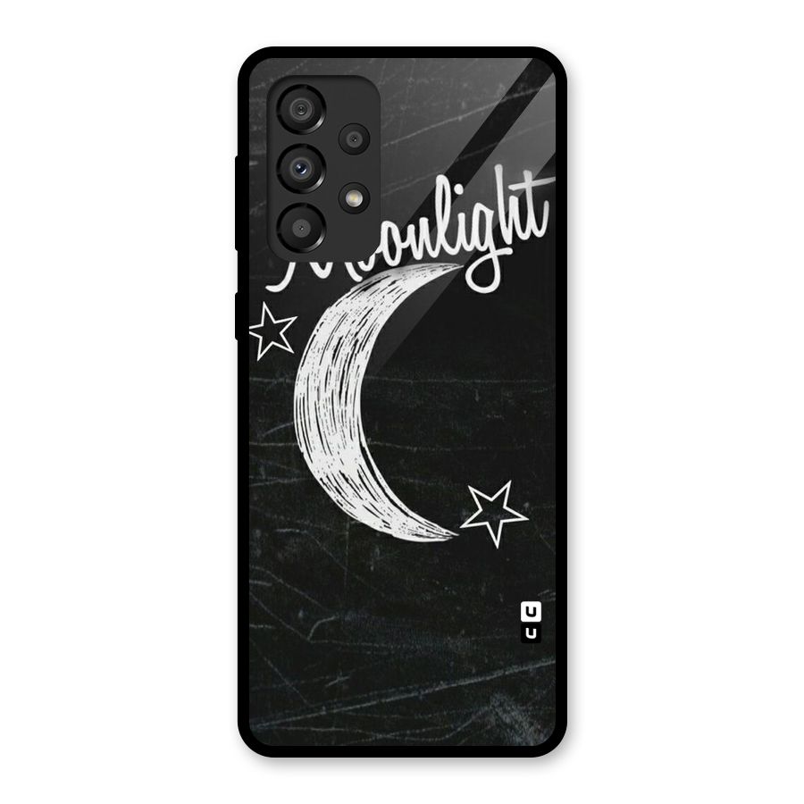 Moon Light Glass Back Case for Galaxy A33 5G
