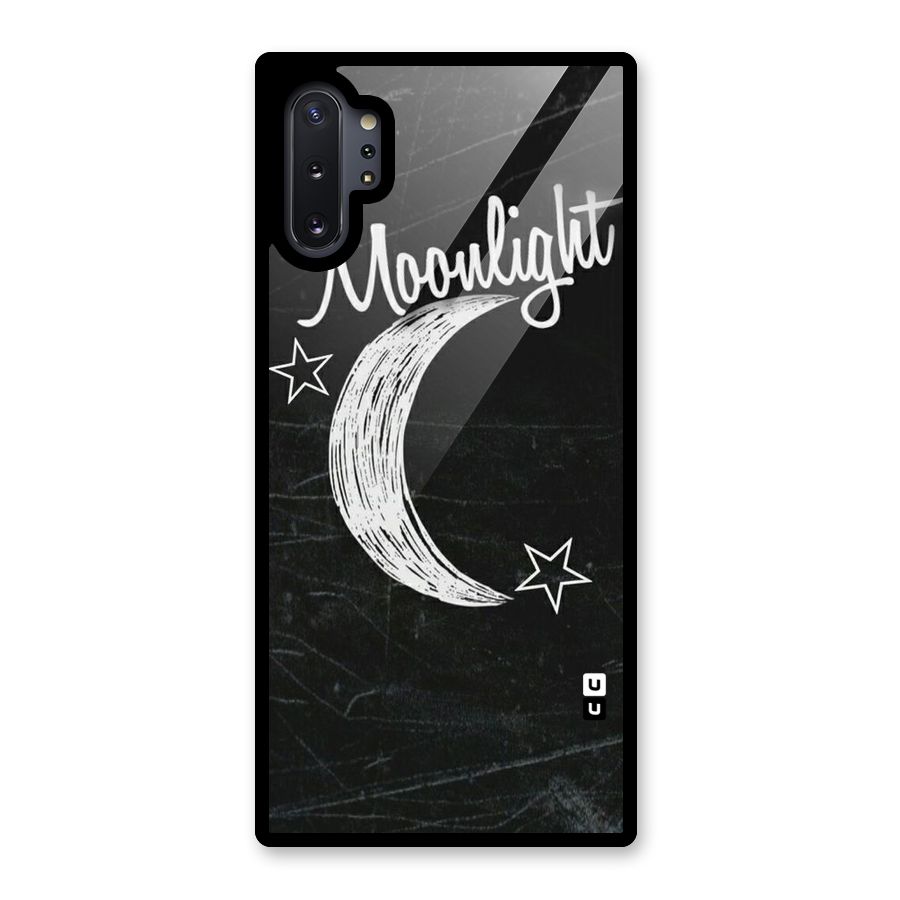 Moon Light Glass Back Case for Galaxy Note 10 Plus