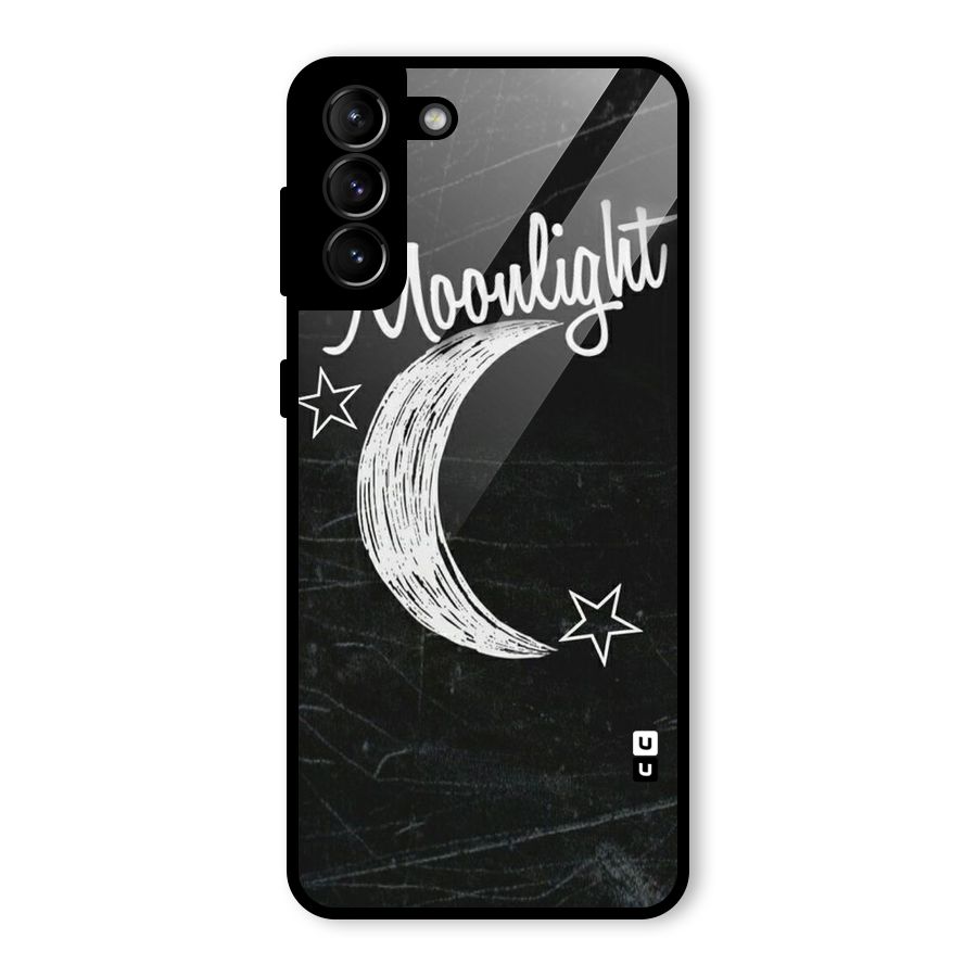 Moon Light Glass Back Case for Galaxy S21 Plus