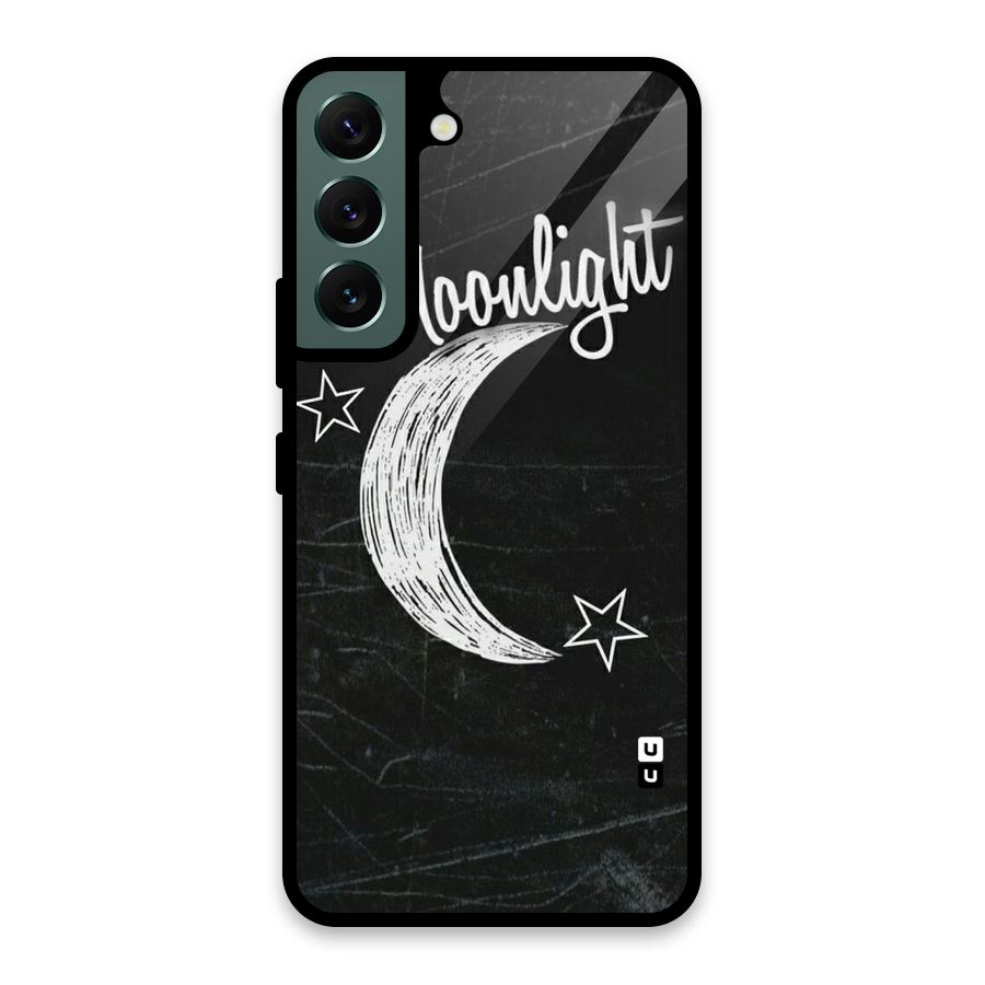 Moon Light Glass Back Case for Galaxy S22 5G
